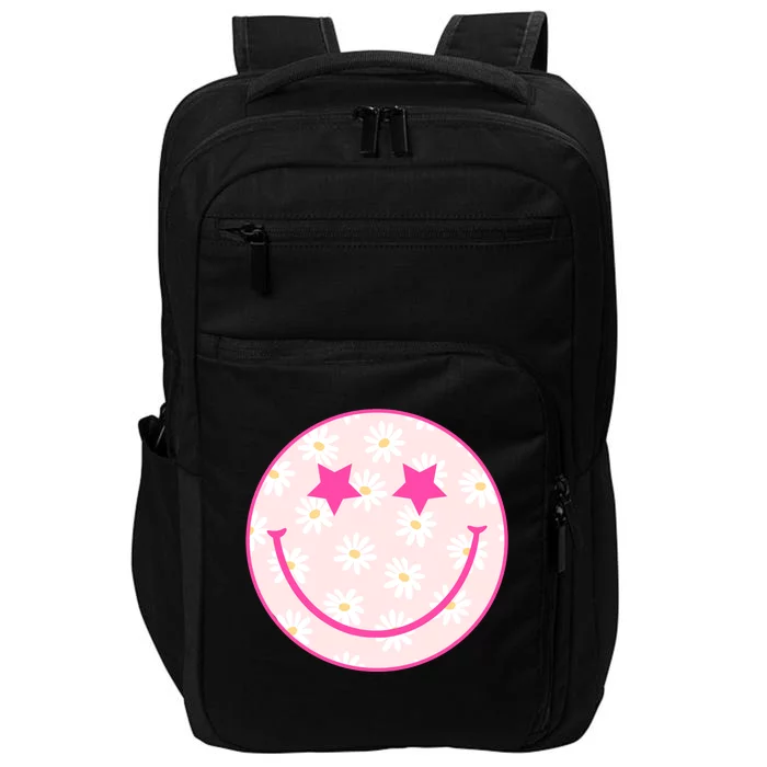 Sunflower Star Smiley Retro Impact Tech Backpack