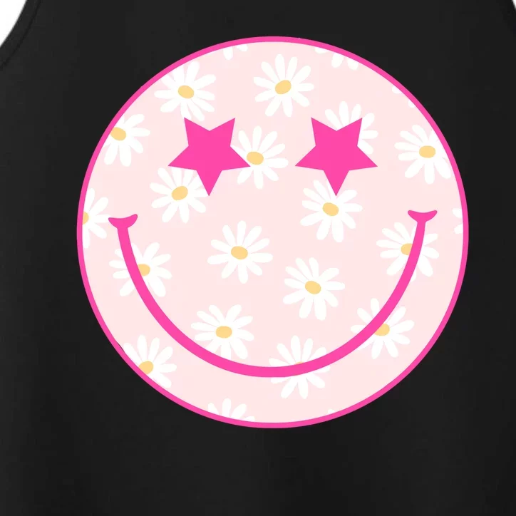 Sunflower Star Smiley Retro Performance Tank