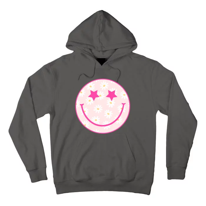 Sunflower Star Smiley Retro Tall Hoodie