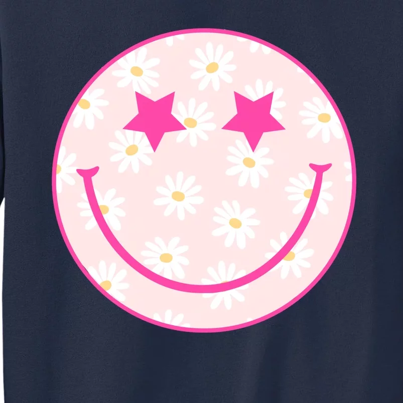 Sunflower Star Smiley Retro Sweatshirt