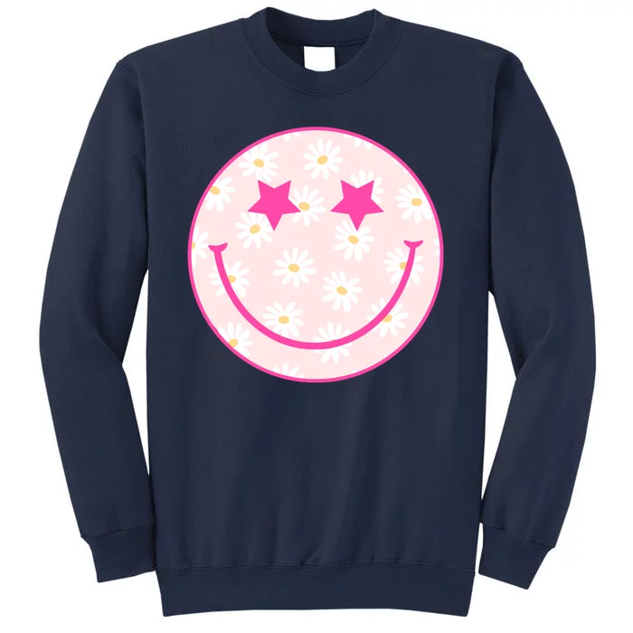 Sunflower Star Smiley Retro Sweatshirt