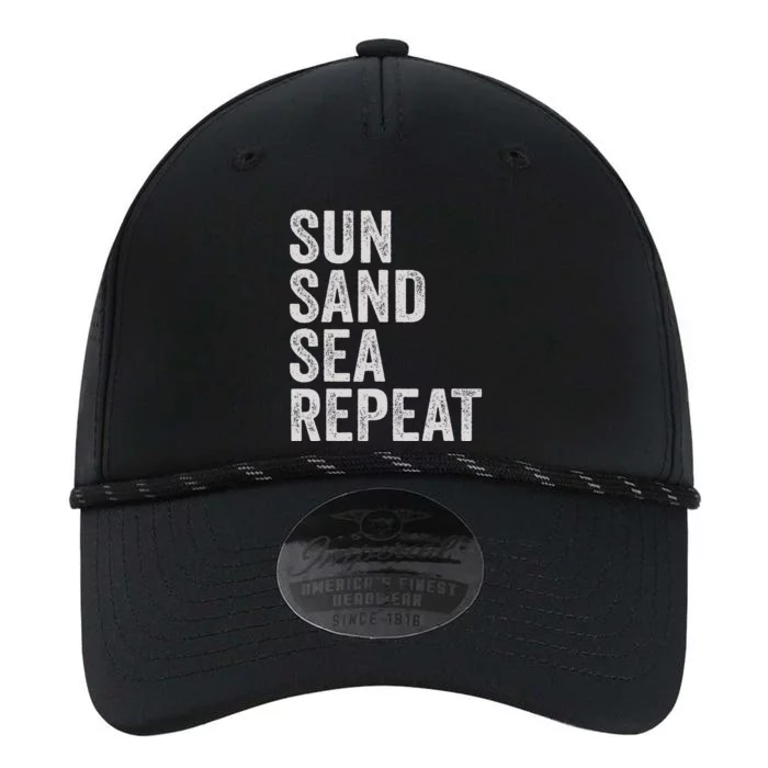 Sun Sand Sea Repeat Beach Surf Life Style Summer Vacation Performance The Dyno Cap