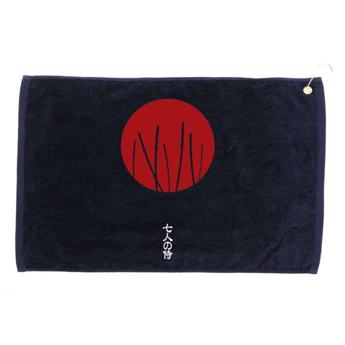 Seven Samurai Grommeted Golf Towel