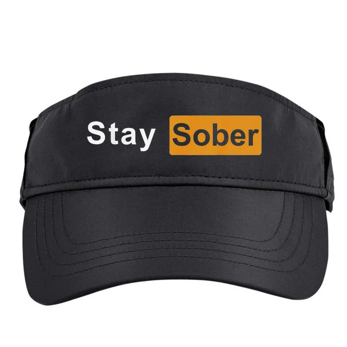 Stay Sober Sober Adult Drive Performance Visor