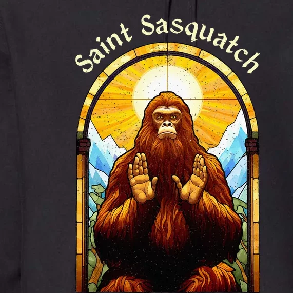 Saint Sasquatch Stained Glass Window – Squatch Premium Hoodie