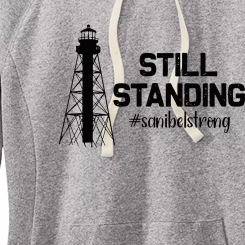 Still Standing Sanibel Strong Florida Hurricane Relief Women's Fleece Hoodie