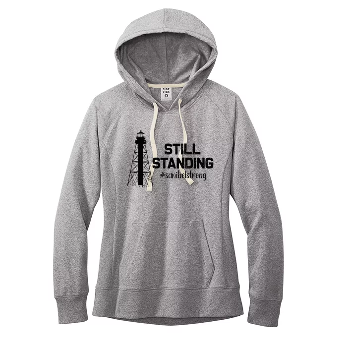 Still Standing Sanibel Strong Florida Hurricane Relief Women's Fleece Hoodie