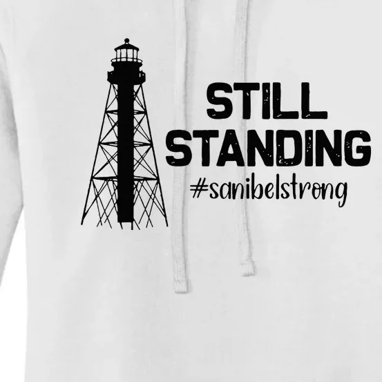 Still Standing Sanibel Strong Florida Hurricane Relief Women's Pullover Hoodie