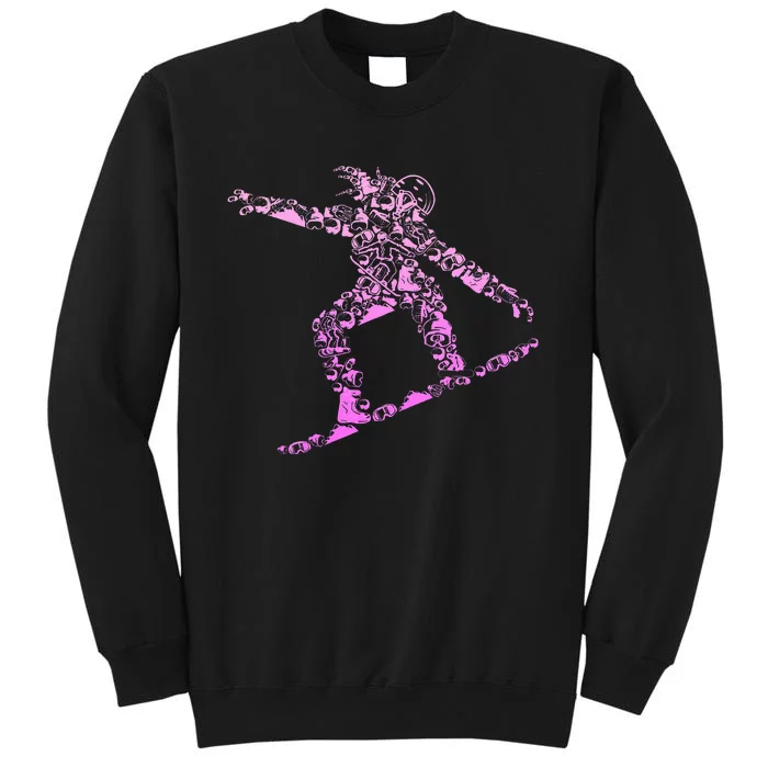 Snowboard Snowboarder Snowboarding Sweatshirt