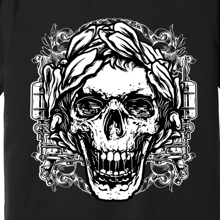 Scary Skull Premium T-Shirt