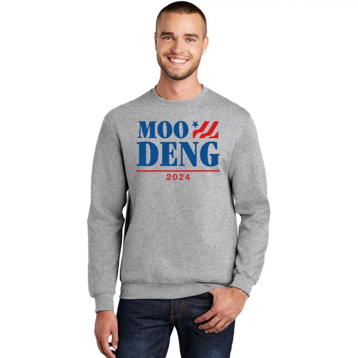 Shithead Steve Store Moo Deng 2024 Tall Sweatshirt