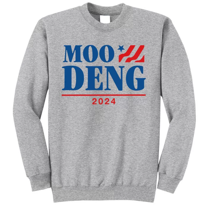 Shithead Steve Store Moo Deng 2024 Tall Sweatshirt