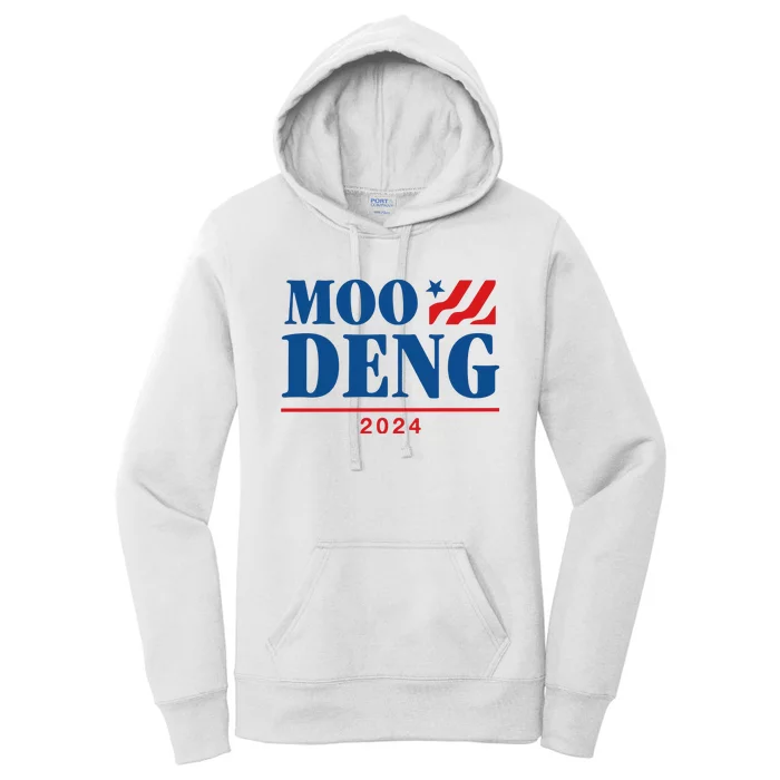 Shithead Steve Store Moo Deng 2024 Women's Pullover Hoodie