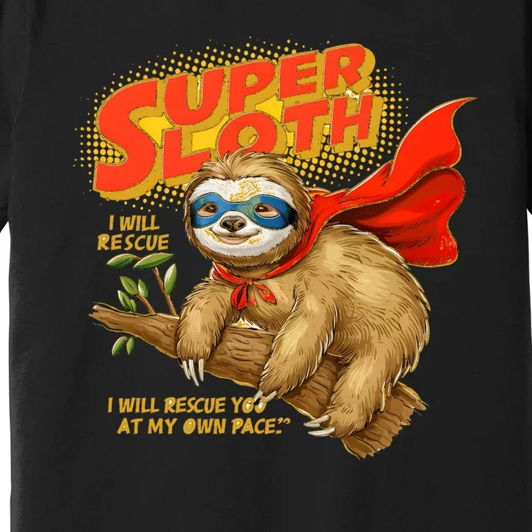 Super Sloth Premium T-Shirt