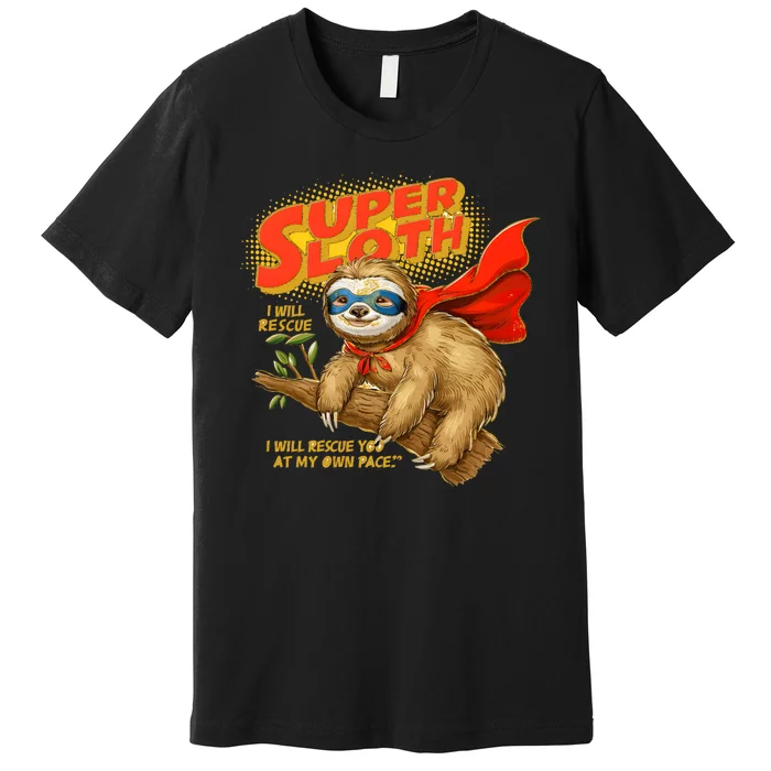 Super Sloth Premium T-Shirt