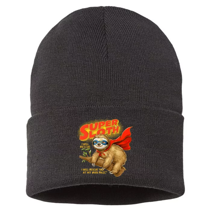 Super Sloth Sustainable Knit Beanie