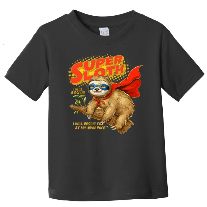 Super Sloth Toddler T-Shirt