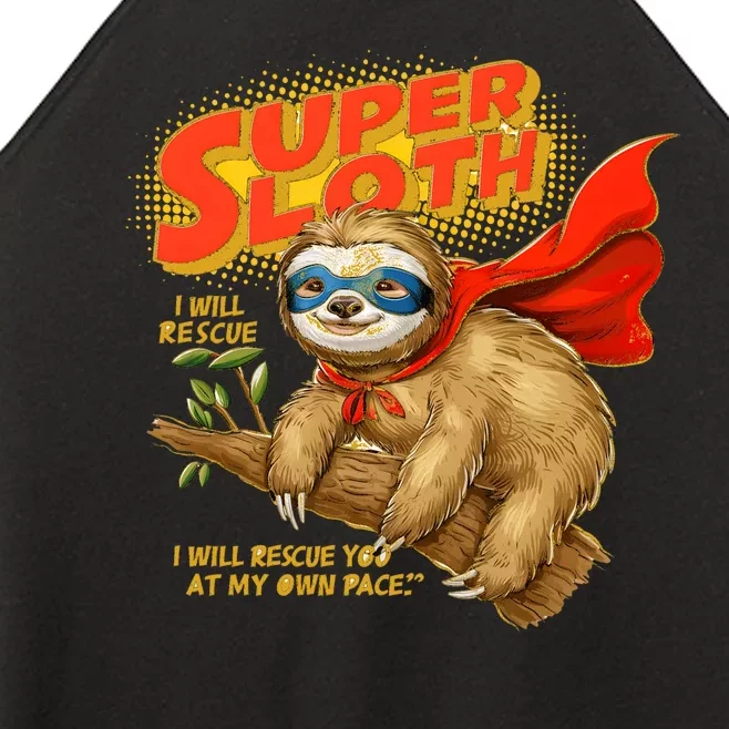 Super Sloth Women’s Perfect Tri Rocker Tank