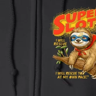 Super Sloth Full Zip Hoodie