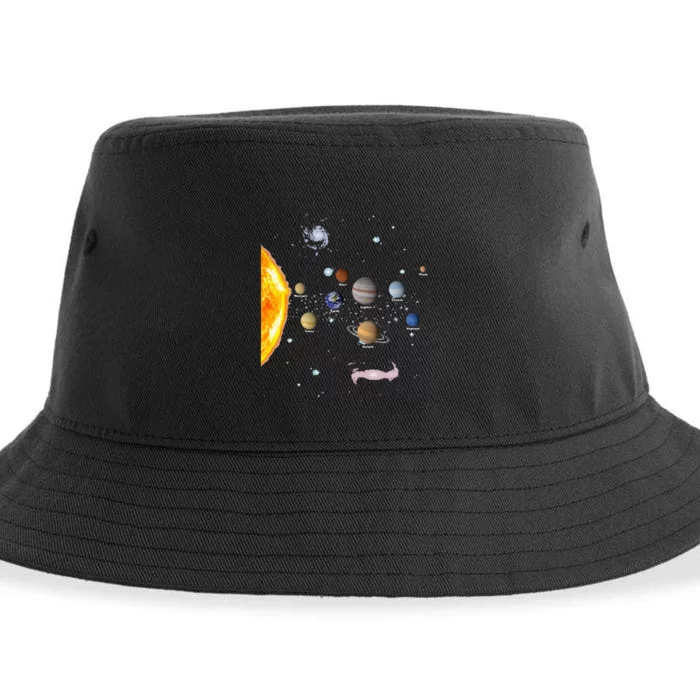 Solar System STEM Kids Realistic Space Sustainable Bucket Hat