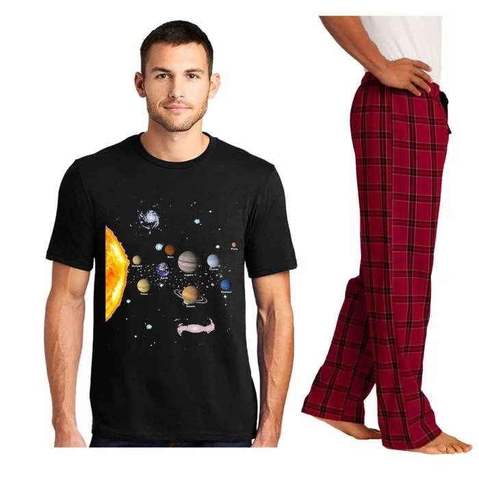 Solar System STEM Kids Realistic Space Pajama Set