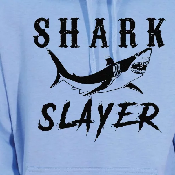 Shark Slayer Shark Fishing & Salt Water Anglers Unisex Surf Hoodie