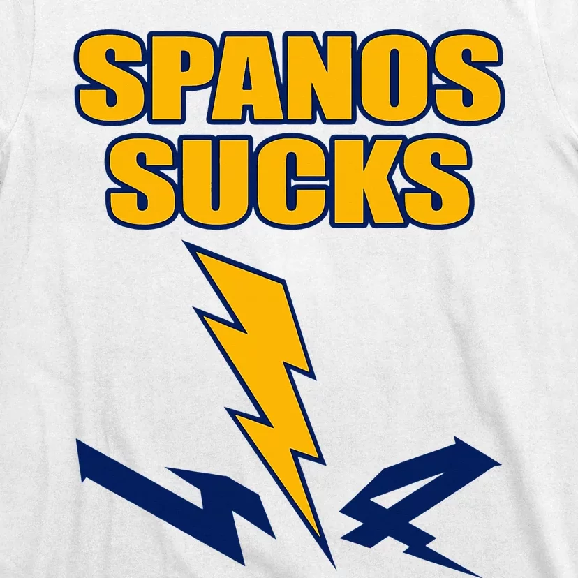 Spanos Sucks San Diego Bolt T-Shirt