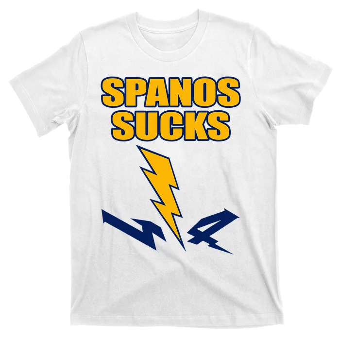 Spanos Sucks San Diego Bolt T-Shirt