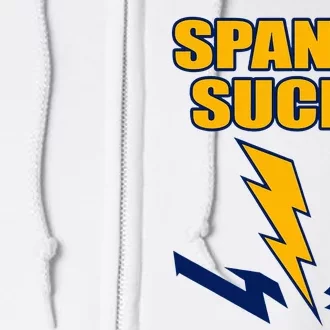 Spanos Sucks San Diego Bolt Full Zip Hoodie