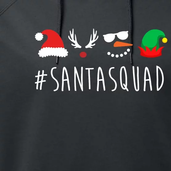 Santa Squad Performance Fleece Hoodie