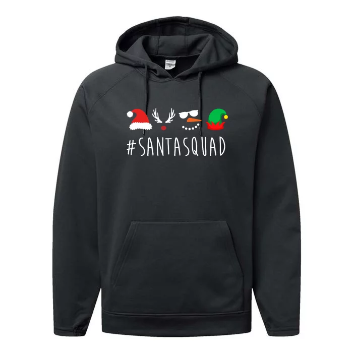 Santa Squad Performance Fleece Hoodie