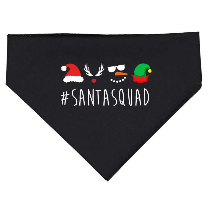 Santa Squad USA-Made Doggie Bandana