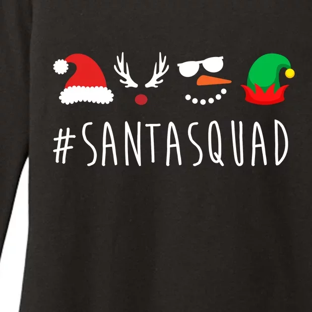 Santa Squad Womens CVC Long Sleeve Shirt