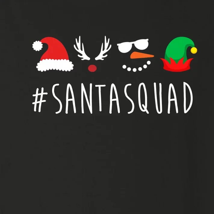 Santa Squad Toddler Long Sleeve Shirt