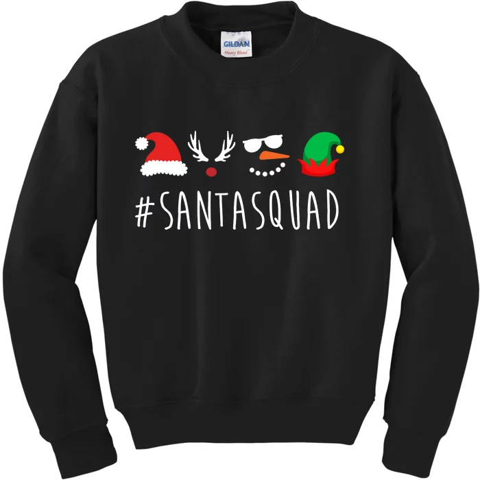 Santa Squad Kids Sweatshirt