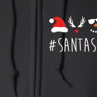 Santa Squad Full Zip Hoodie