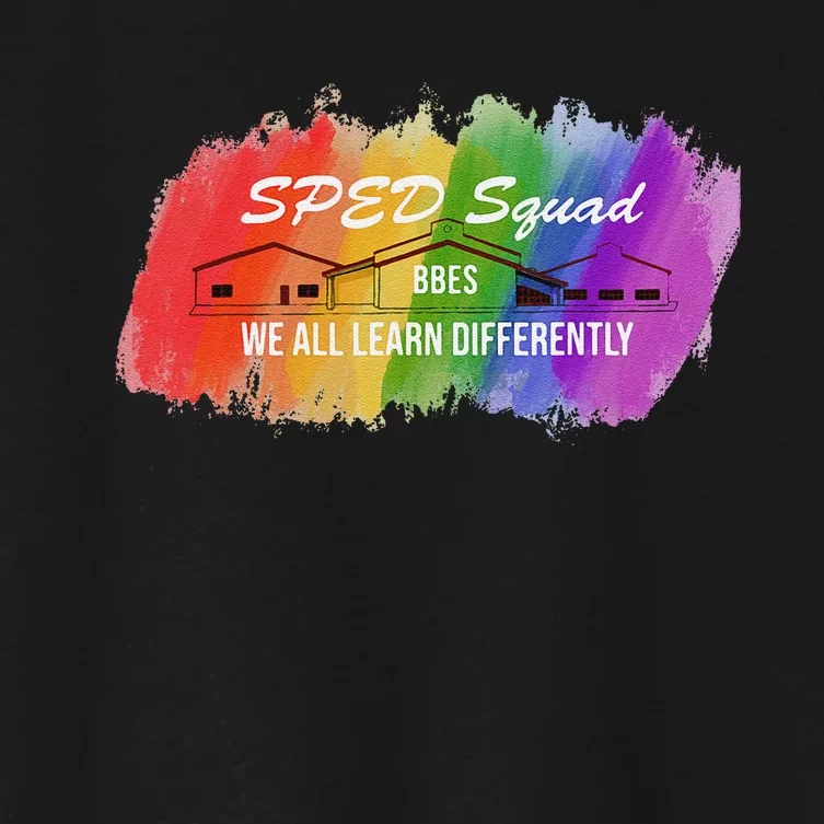 Sped Squad Women's Crop Top Tee