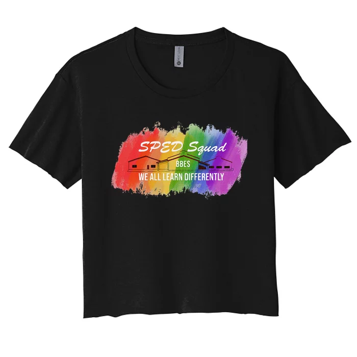 Sped Squad Women's Crop Top Tee