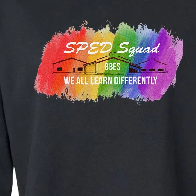 Sped Squad Cropped Pullover Crew