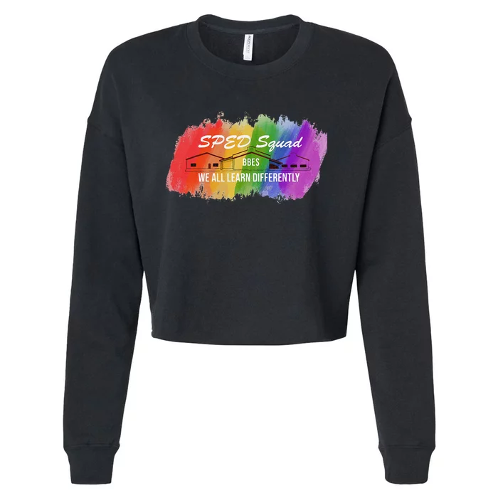 Sped Squad Cropped Pullover Crew