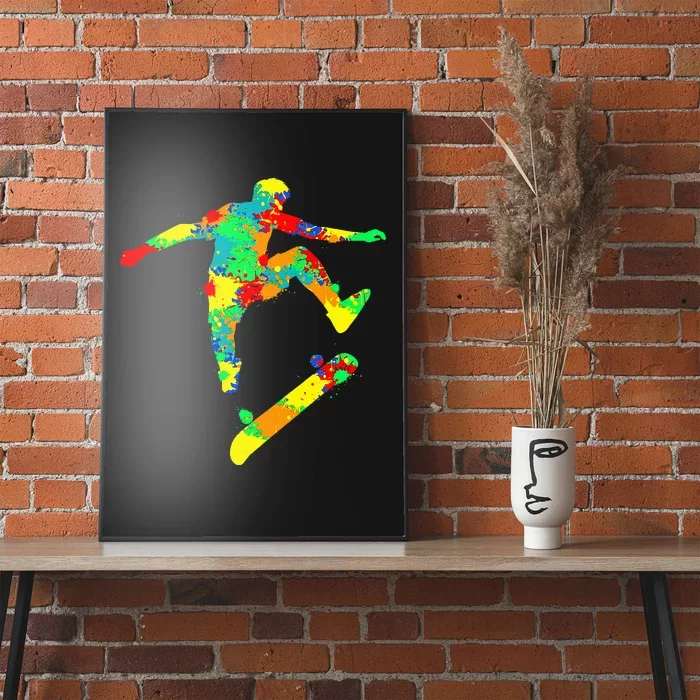 Skateboard Skater Skateboarder Poster