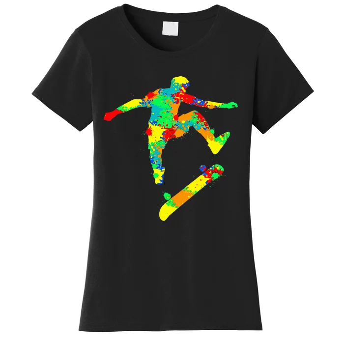 Skateboard Skater Skateboarder Women's T-Shirt