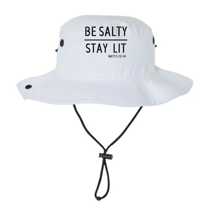 Stay Salty Stay Lit Christian Religious Legacy Cool Fit Booney Bucket Hat