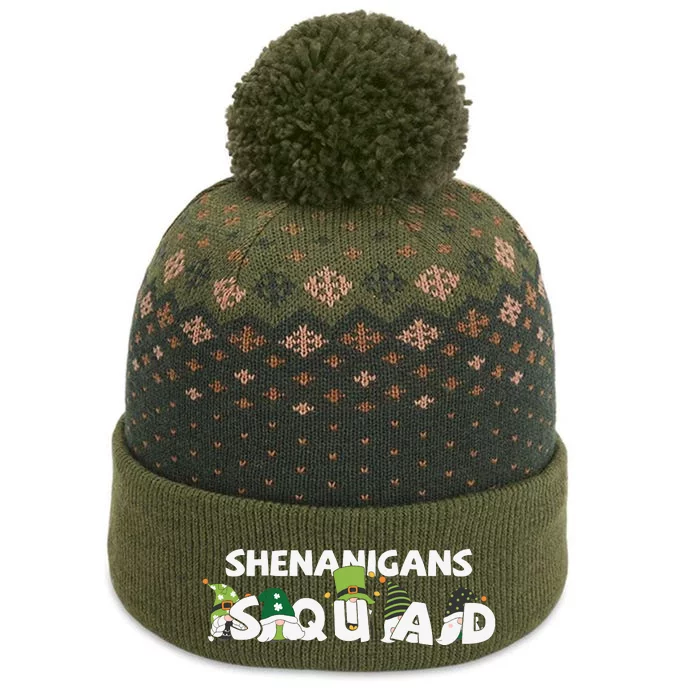 Shenanigans Squad The Baniff Cuffed Pom Beanie