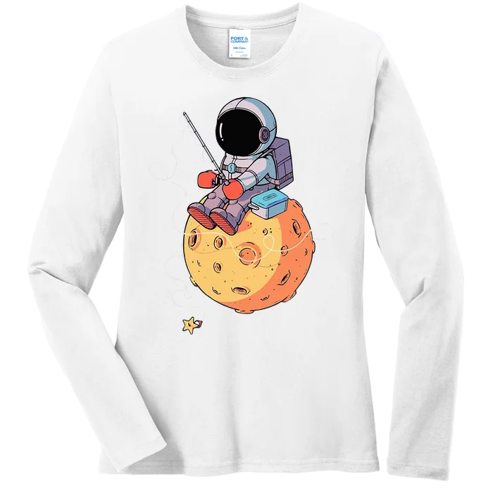 Solar system solar Science place planet Ladies Long Sleeve Shirt