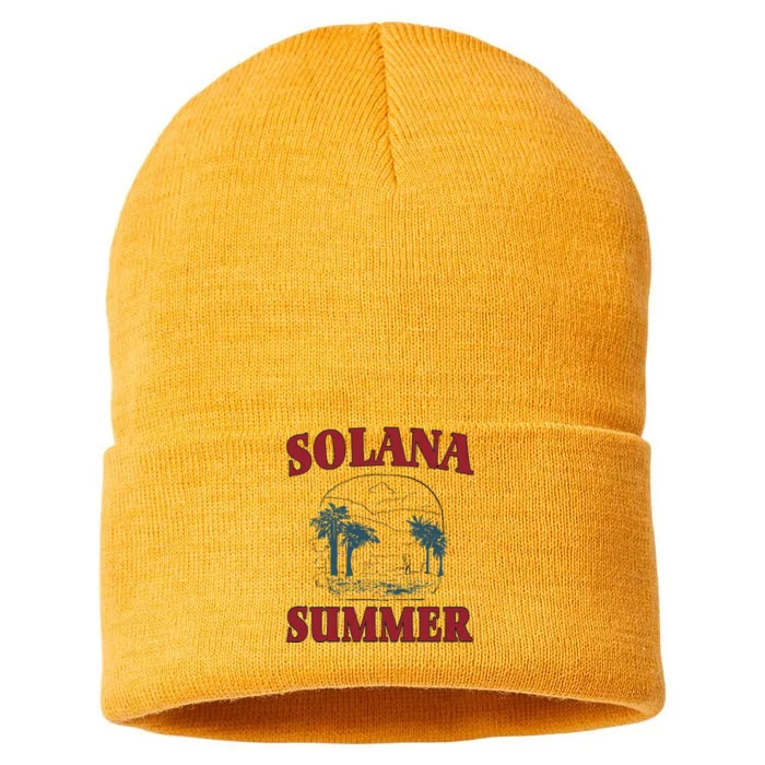 Solana Summer Sustainable Knit Beanie