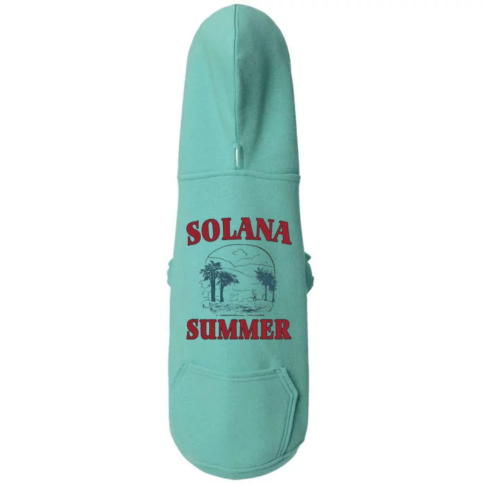 Solana Summer Doggie 3-End Fleece Hoodie