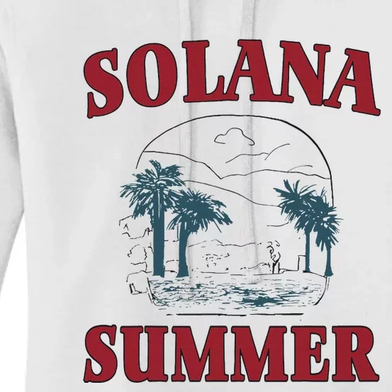 Solana Summer Women's Pullover Hoodie