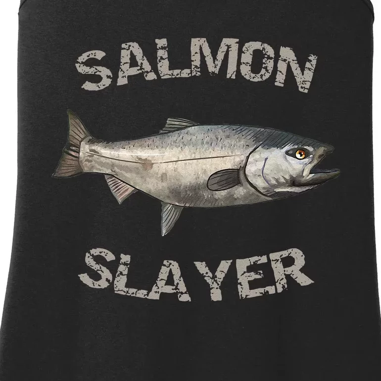 Salmon Slayer Salmon Fishing Salmon Ladies Essential Tank