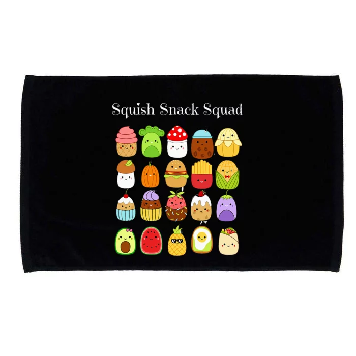 Squish Snack Squad! Stuffed Animal Plush Mallow! Squish Food Microfiber Hand Towel